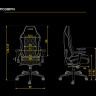 Кресло для геймеров HATOR Ironsky Fabric (HTC-897) Grey
