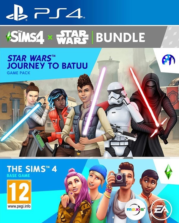 The Sims 4 + Star Wars: Journey To Batuu [PS4] (русские субтитры) 