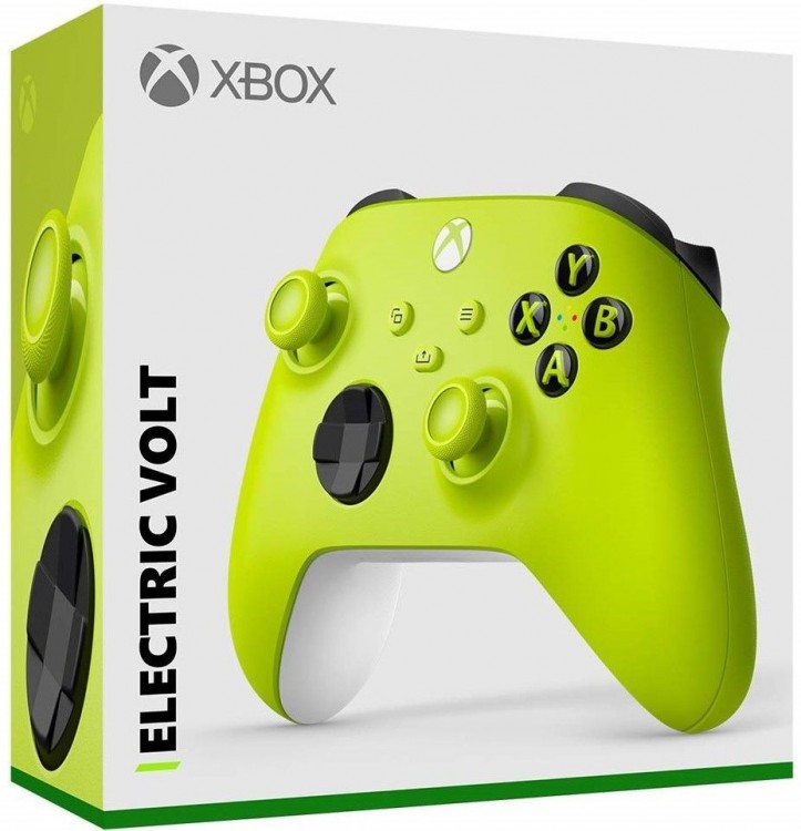 Беспроводной геймпад Microsoft Xbox Series X | S Wireless Controller with Bluetooth (Electric Volt)