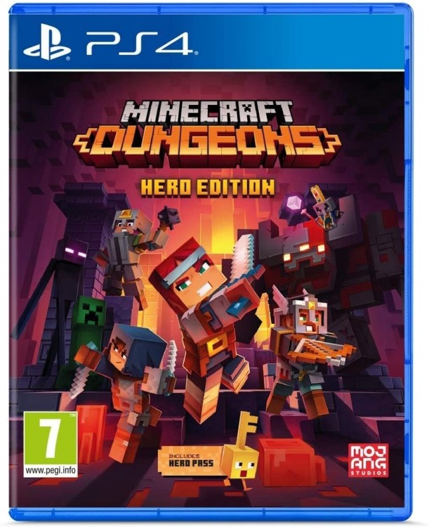 Minecraft Dungeons: Hero Edition [PS4] (русские субтитры)