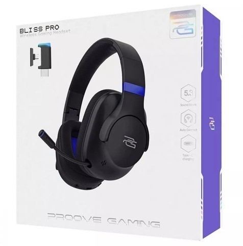 Гарнитура безпроводная Proove Gaming Bliss PRO Black  Гарнитура безпроводная Proove Gaming Bliss PRO Black
