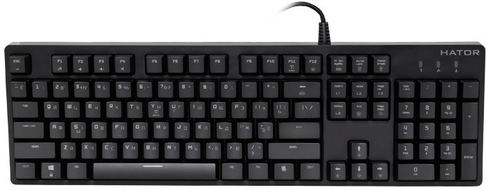 Клавиатура механическая HATOR Rockfall EVO Optical ( HTK-610) Клавиатура механическая HATOR Rockfall EVO Optical ( HTK-610)
