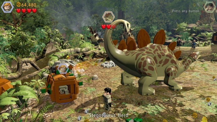 Lego Jurassic Worlds Nintendo Switch (російські субтитри)