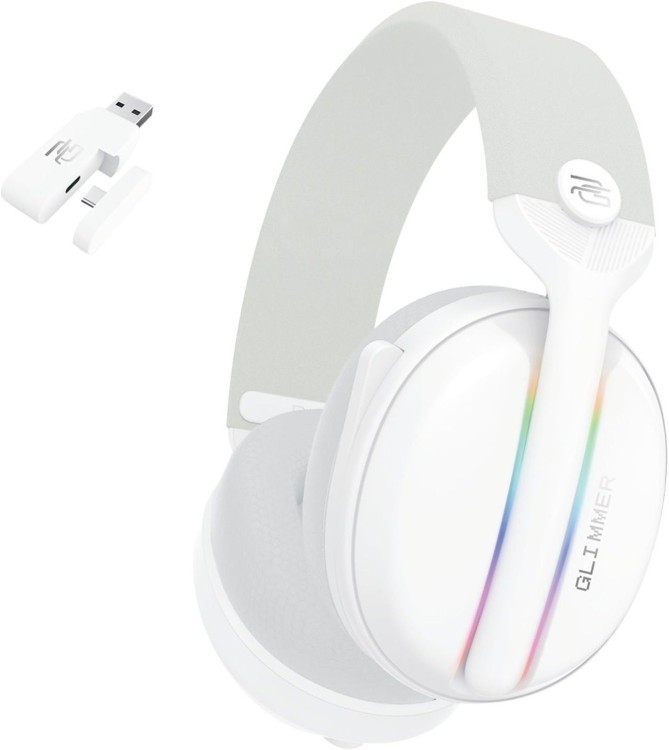 Гарнітура бездротова ігрова Proove Gaming Glimmer (APP) White  Гарнітура бездротова ігрова Proove Gaming Glimmer (APP) White