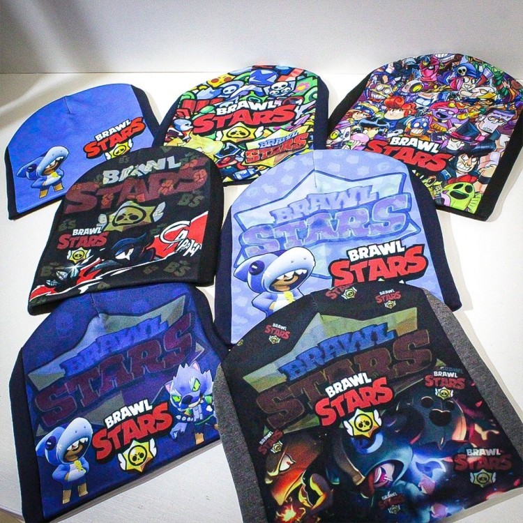 Трикотажна дитяча шапка "Brawl Stars" 6