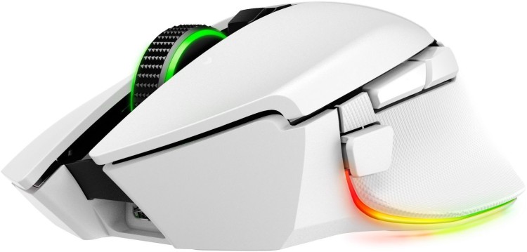 Миша Razer Basilisk V3 Pro 35K Wireless (RZ01-05240200-R3G1) White