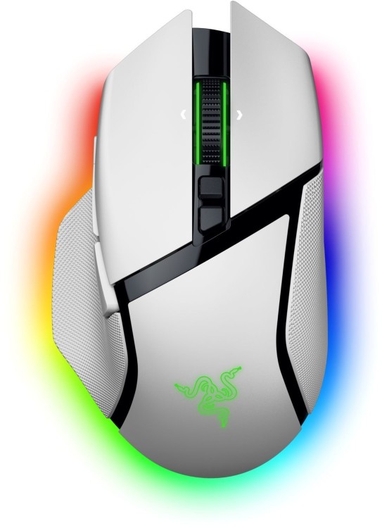 Миша Razer Basilisk V3 Pro 35K Wireless (RZ01-05240200-R3G1) White