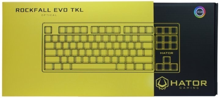 Клавиатура проводная HATOR Rockfall EVO TKL Kailh Optical (HTK-630) Клавиатура проводная HATOR Rockfall EVO TKL Kailh Optical (HTK-630)