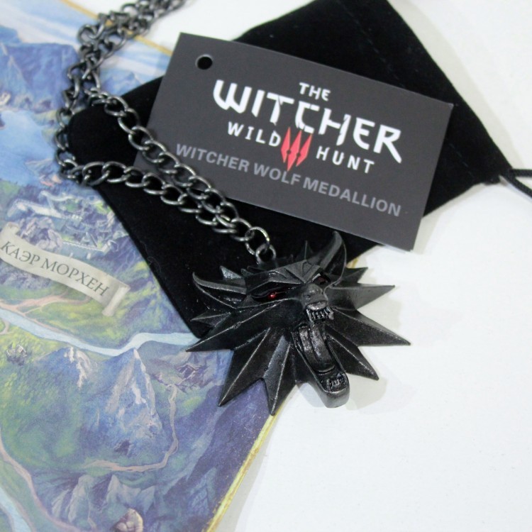 Кулон 3D Відьмак The Witcher 3: Wild Hunt Medallion