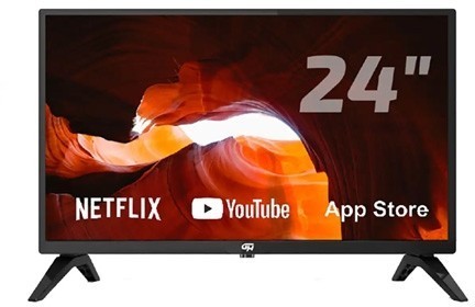 Телевізор 24" HD TV AOSP Android 12 T2S2 - 24GH-450AV GH