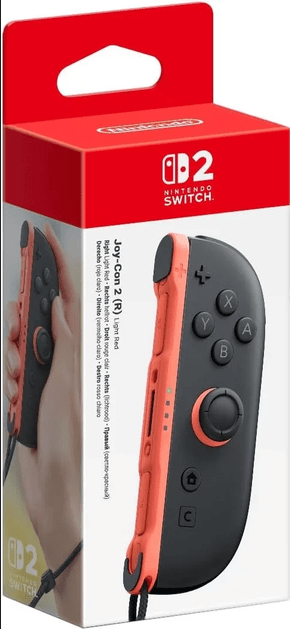 Правий ігровий контролер Nintendo Switch 2 Joy-Con 2 Light Red Правий ігровий контролер Nintendo Switch 2 Joy-Con 2 Light Red