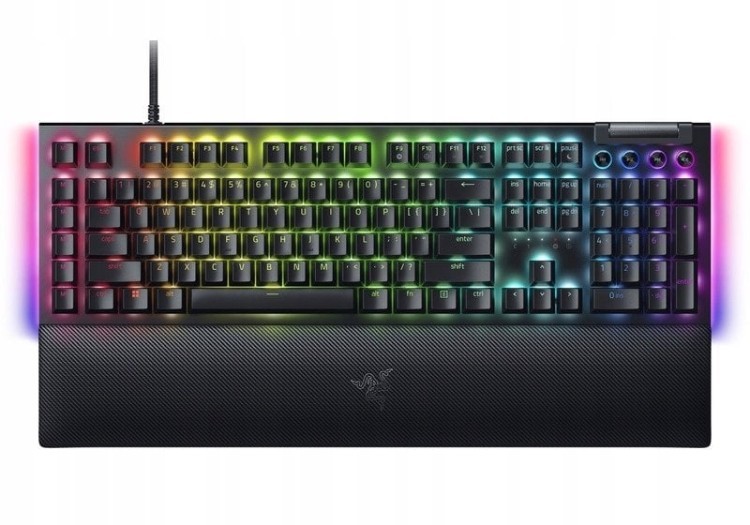 Клавіатура механічна RAZER BlackWidow V4, Green Switch, RU (RZ03-04690100-R3M1)
