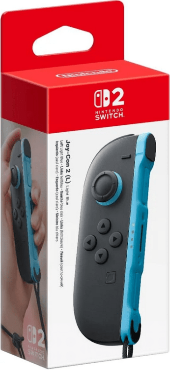 Левый игровой контроллер Nintendo Switch 2 Joy-Con 2 Light Blue