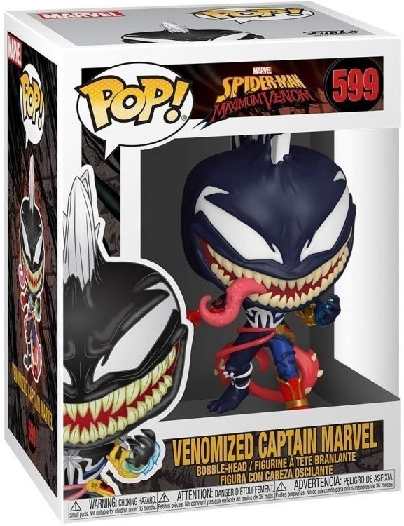 Фігурка Funko Pop Venom - Captain Marvel / Фанко Поп Віднем - Капітан Марвел