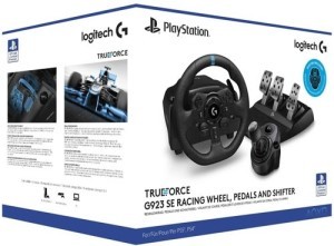 Кермо Logitech G923 + Shifter Bundle PS4/PS5/PC