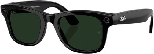 Meta Ray-Ban Wayfarer Gen 2 Shiny Black Transition GraphitGreen