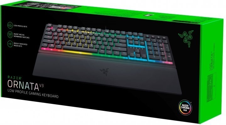 Клавіатура дротова Razer Ornata V3 TKL (RZ03-04460100-R3M1) Клавіатура дротова Razer Ornata V3 TKL (RZ03-04460100-R3M1)