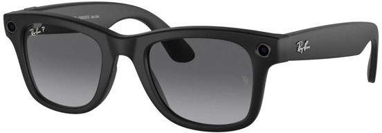 Meta Ray-Ban Wayfarer Gen 2 Matte Black Polar Gradiet Grapphite
