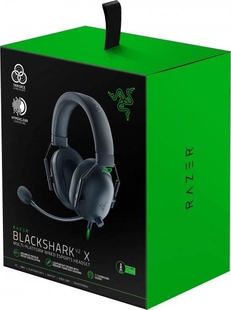 Наушники Razer Blackshark V2 X Black (RZ04-03240100-R3M1) Наушники Razer Blackshark V2 X Black (RZ04-03240100-R3M1)