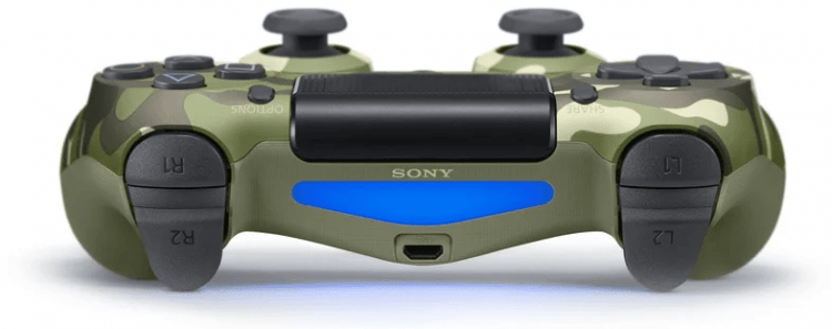 Джойстик DualShock 4 V2 Green Camouflage Джойстик DualShock 4 V2 Green Camouflage