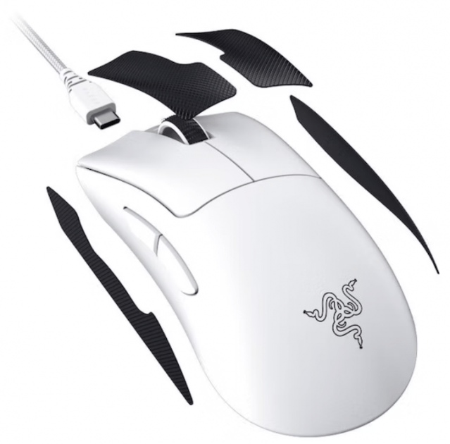 Миша RAZER DeathAdder V3 Pro Wireless, white (RZ01-04630200-R3G1)