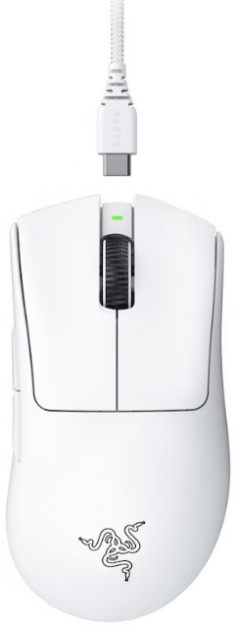 Миша RAZER DeathAdder V3 Pro Wireless, white (RZ01-04630200-R3G1) Миша RAZER DeathAdder V3 Pro Wireless, white (RZ01-04630200-R3G1)