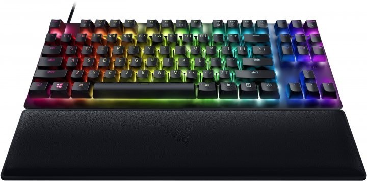 Клавіатура дротова Razer Huntsman V2 Tenkeyless Purple Optical Switch RU USB (RZ03-03941400-R3R1) Клавіатура дротова Razer Huntsman V2 Tenkeyless Purple Optical Switch RU USB (RZ03-03941400-R3R1)