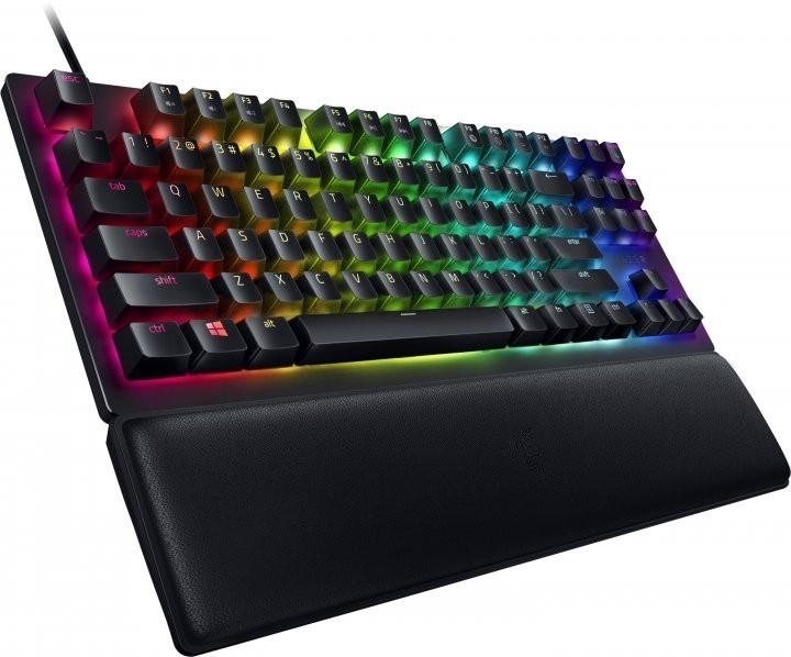 Клавіатура дротова Razer Huntsman V2 Tenkeyless Purple Optical Switch RU USB (RZ03-03941400-R3R1) Клавіатура дротова Razer Huntsman V2 Tenkeyless Purple Optical Switch RU USB (RZ03-03941400-R3R1)