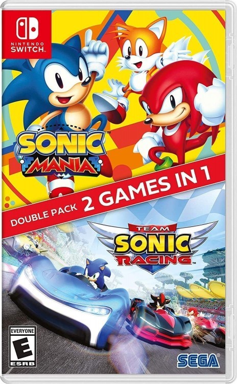 Sonic Mania (англ) + Team Sonic Racing (рос. суб) Nintendo Switch