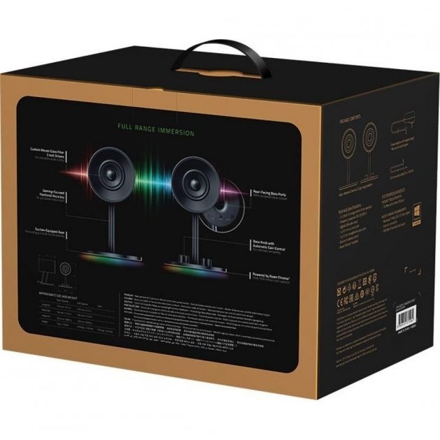 Акустична система Razer Nommo 2.0 Chroma Black (RZ05-02460100-R3G1)
