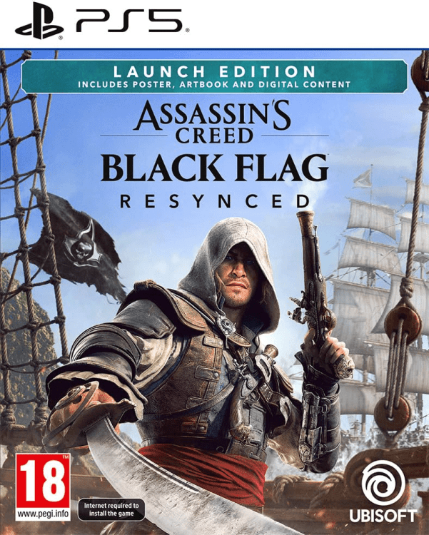 Assassin’s Creed Black Flag Resynced Launch edition PS5 (російські субтитри)
