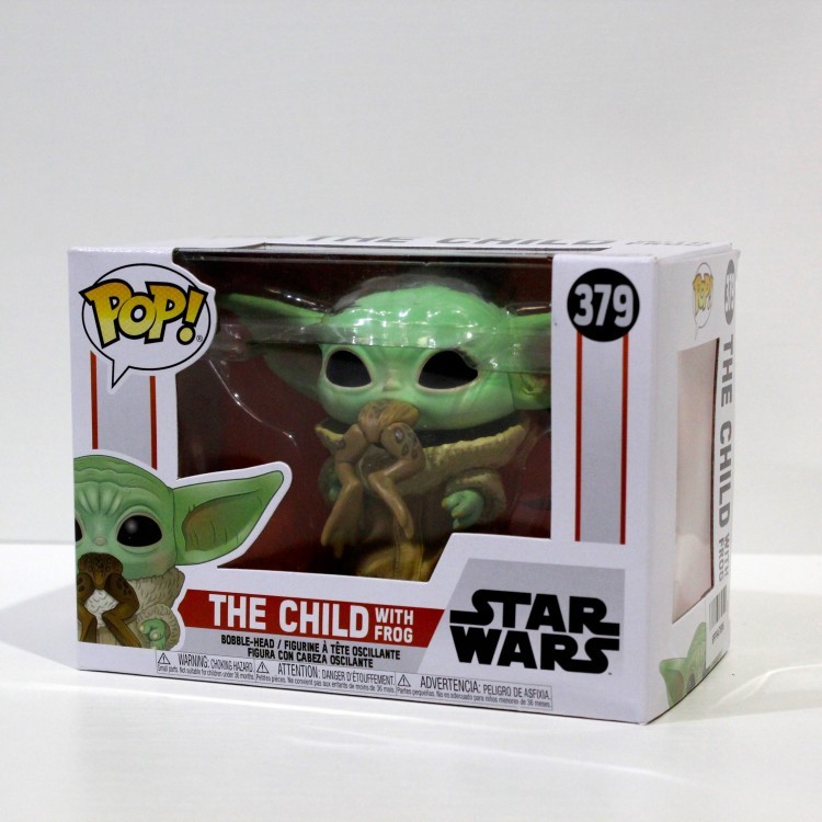 Фигурка Funko Pop Star Wars: Mandalorian The Child Yoda with Frog