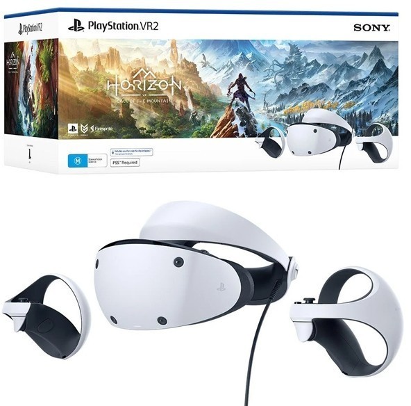 Шолом віртуальної реальності PlayStation VR2+ гра Horizon Call of the Mountain  Шолом віртуальної реальності PlayStation VR2+ гра Horizon Call of the Mountain