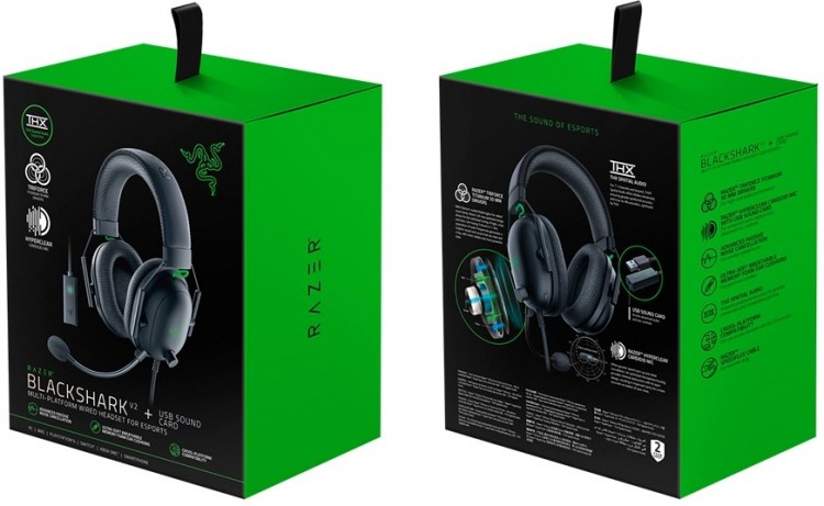 Гарнітура RAZER Blackshark V2 (RZ04-03230100-R3M1)