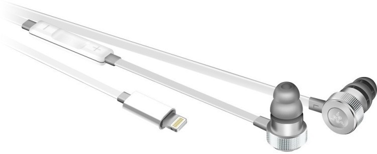 Гарнітура RAZER Hammerhead для IOS Mercury (RZ04-02090200-R3M1)