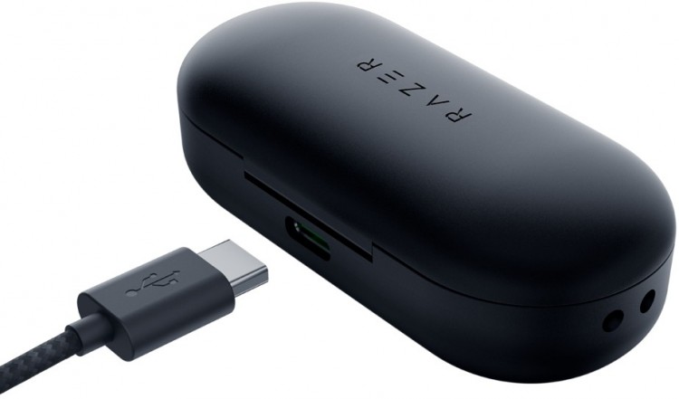 Гарнітура RAZER Hammerhead True Wireless 2021 (RZ12-03820100-R3G1) Гарнітура RAZER Hammerhead True Wireless 2021 (RZ12-03820100-R3G1)