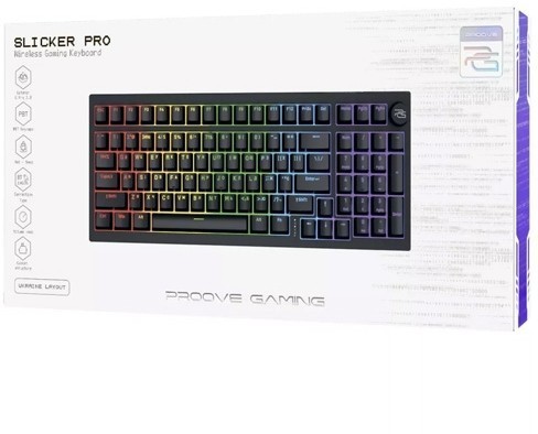 Бездротова клавіатура Proove Gaming Slicker Pro (Ukraine Layout)