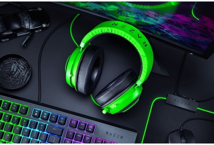Гарнітура RAZER Kraken Multi Platform Green (RZ04-02830200-R3M1) Гарнітура RAZER Kraken Multi Platform Green (RZ04-02830200-R3M1)