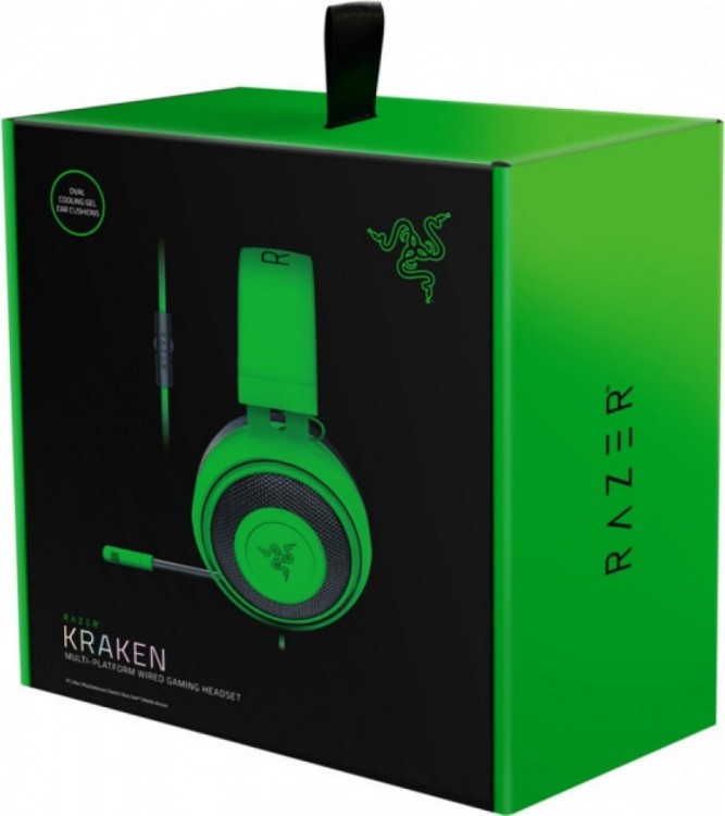 Гарнітура RAZER Kraken Multi Platform Green (RZ04-02830200-R3M1) Гарнітура RAZER Kraken Multi Platform Green (RZ04-02830200-R3M1)