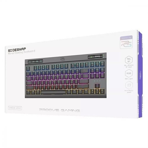 Ігрова механічна клавіатура Proove Gaming Sideswap (Ukraine Layout)