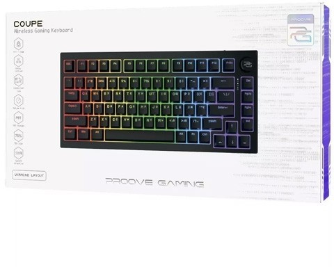 Бездротова клавіатура Proove Gaming Coupe (Ukraine Layout)