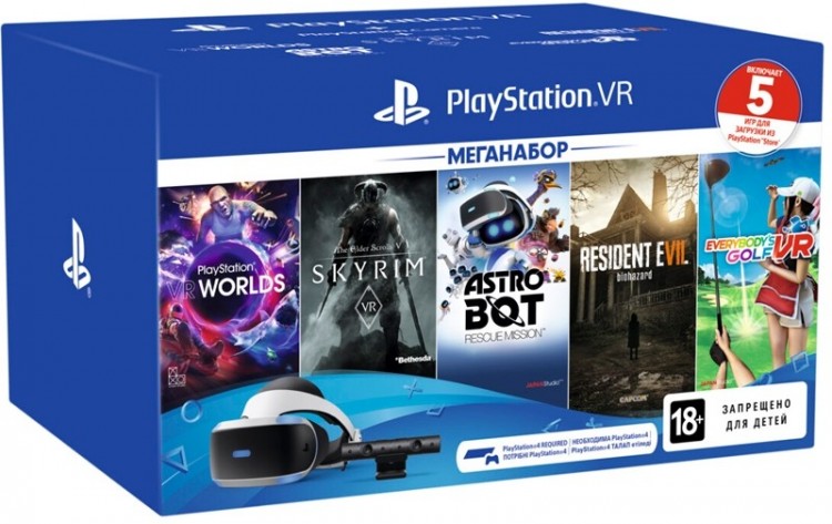 Окуляри віртуальної реальності Sony PlayStation VR Вітринний варіант