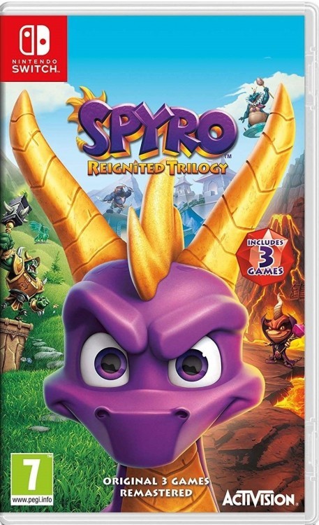 Spyro Reignited Trilogy Nintendo Switch (англійська версія)