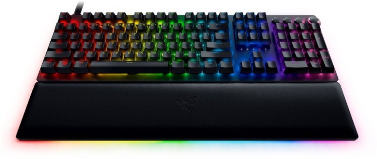 Клавіатура механічна RAZER Huntsman V2 Tenkeyless Red Switch Quartz (RZ03-03942000-R3M1)