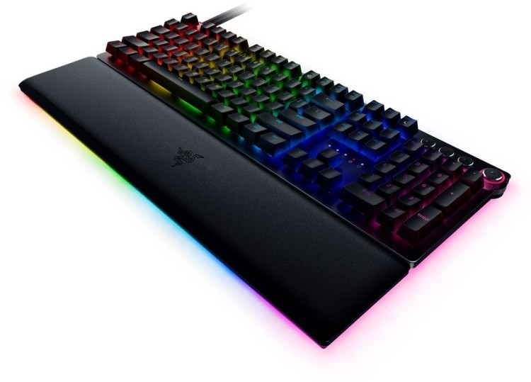 Клавіатура механічна RAZER Huntsman V2 Tenkeyless Red Switch Quartz (RZ03-03942000-R3M1)