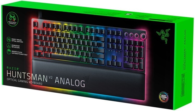 Клавіатура механічна RAZER Huntsman V2 Tenkeyless Red Switch Quartz (RZ03-03942000-R3M1)