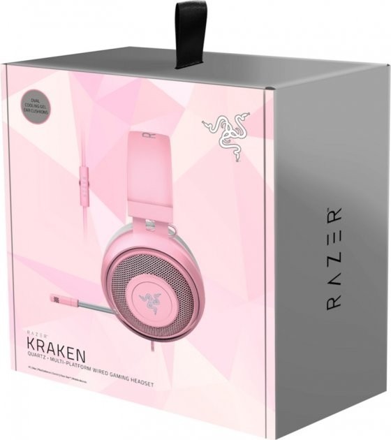 Гарнітура RAZER Kraken BT Kitty Edition, Quartz (RZ04-03520100-R3M1) Гарнітура RAZER Kraken BT Kitty Edition, Quartz (RZ04-03520100-R3M1)