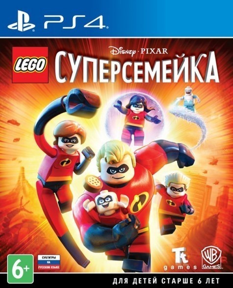 LEGO Суперсімейка [PS4] (російські субтитри)