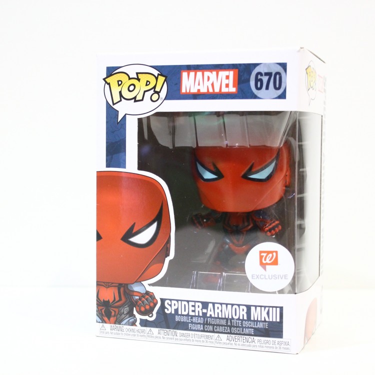 Фигурка Funko Pop Marvel Spider Armor MKIII 670 (Exclusive)