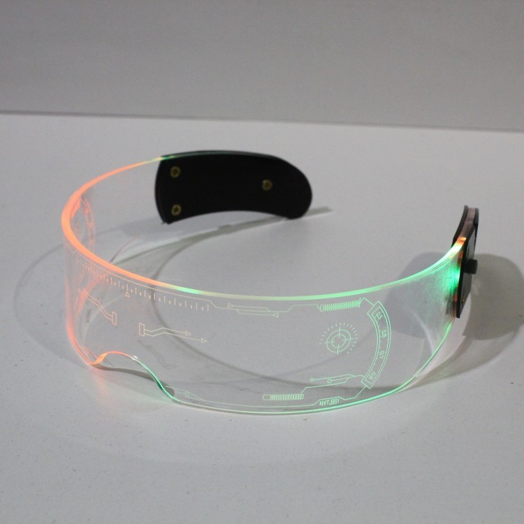 Окуляри Кіберпанк LED підсвічування